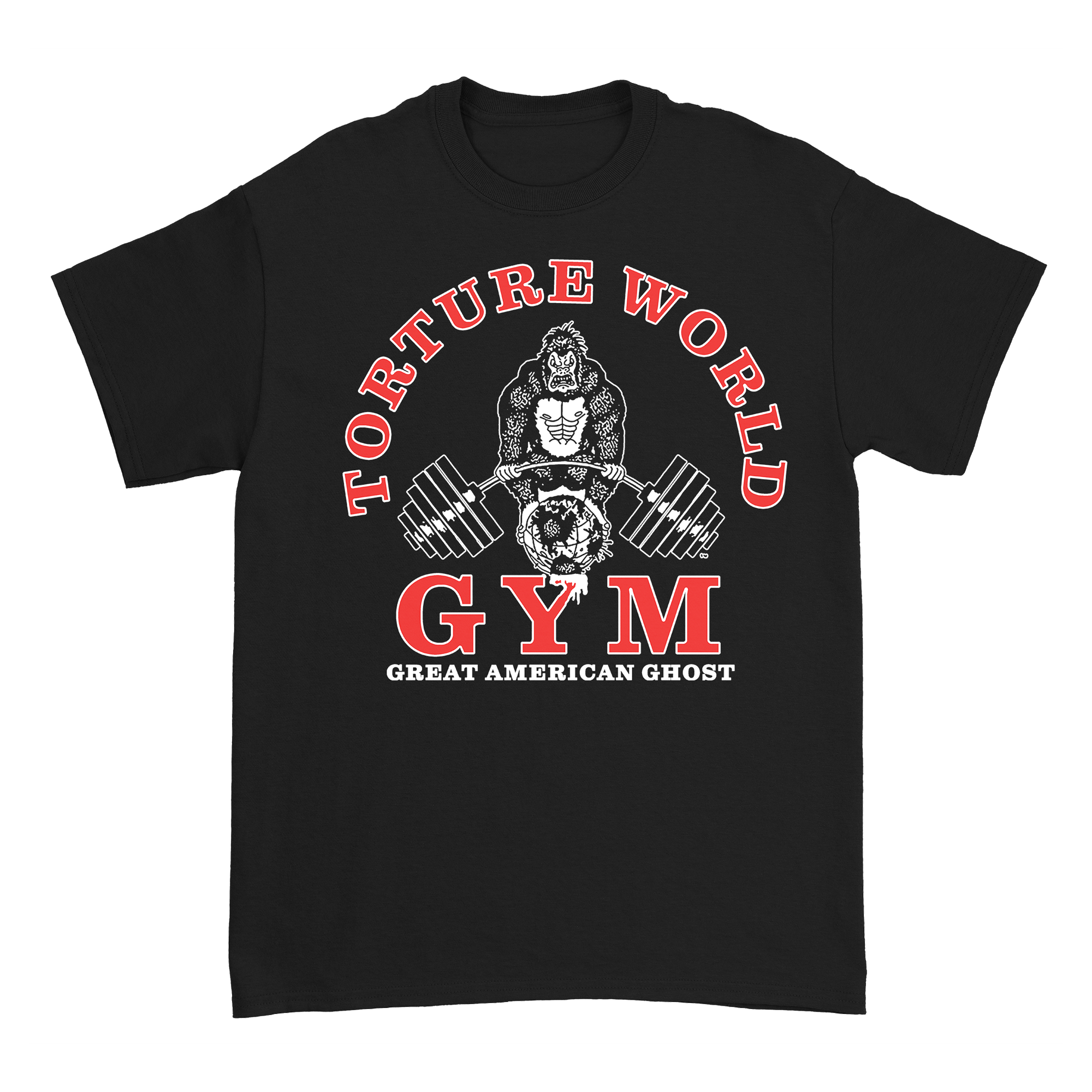 Great American Ghost - Torture World Gym T-Shirt