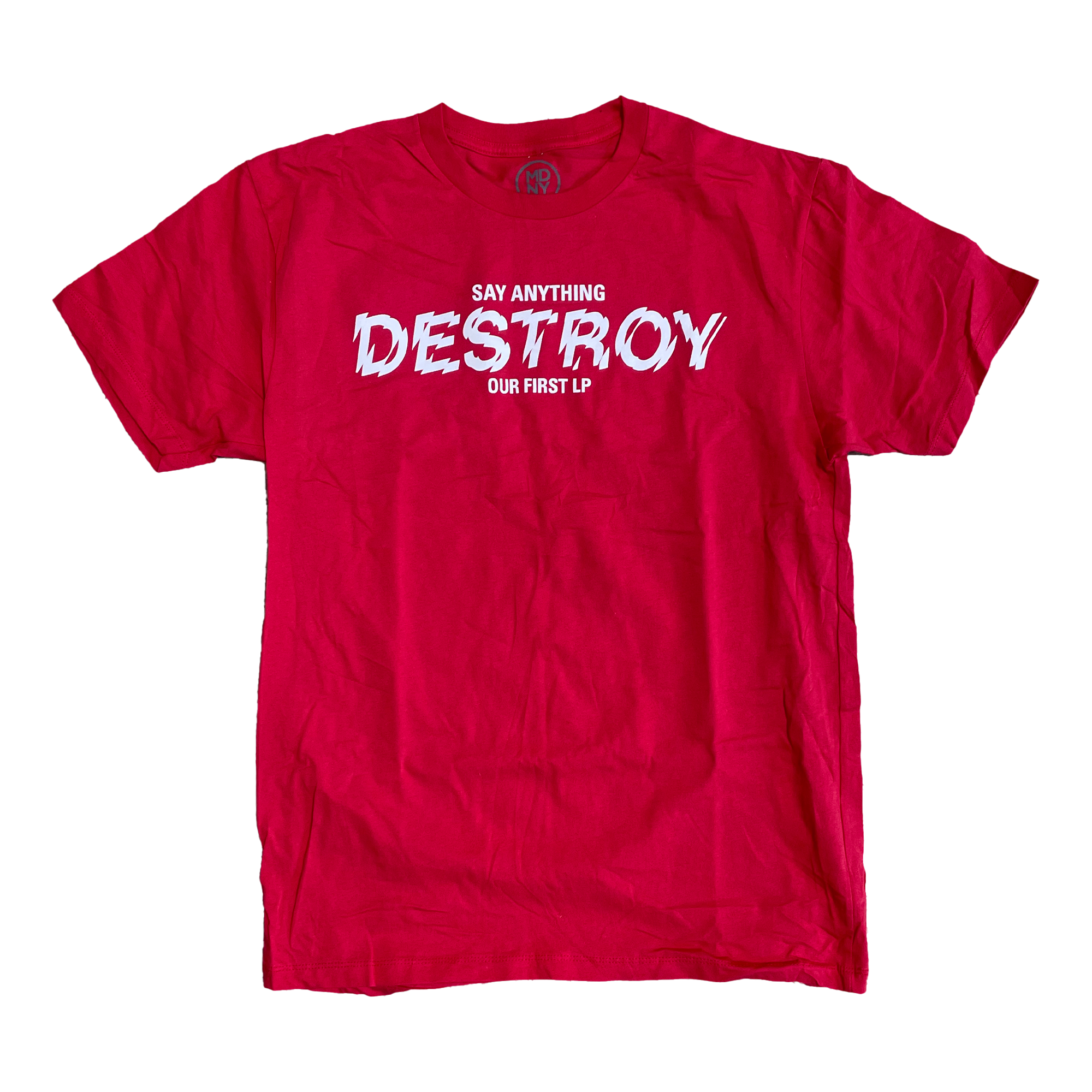 Say Anything - Destroy Shirt (Red)
