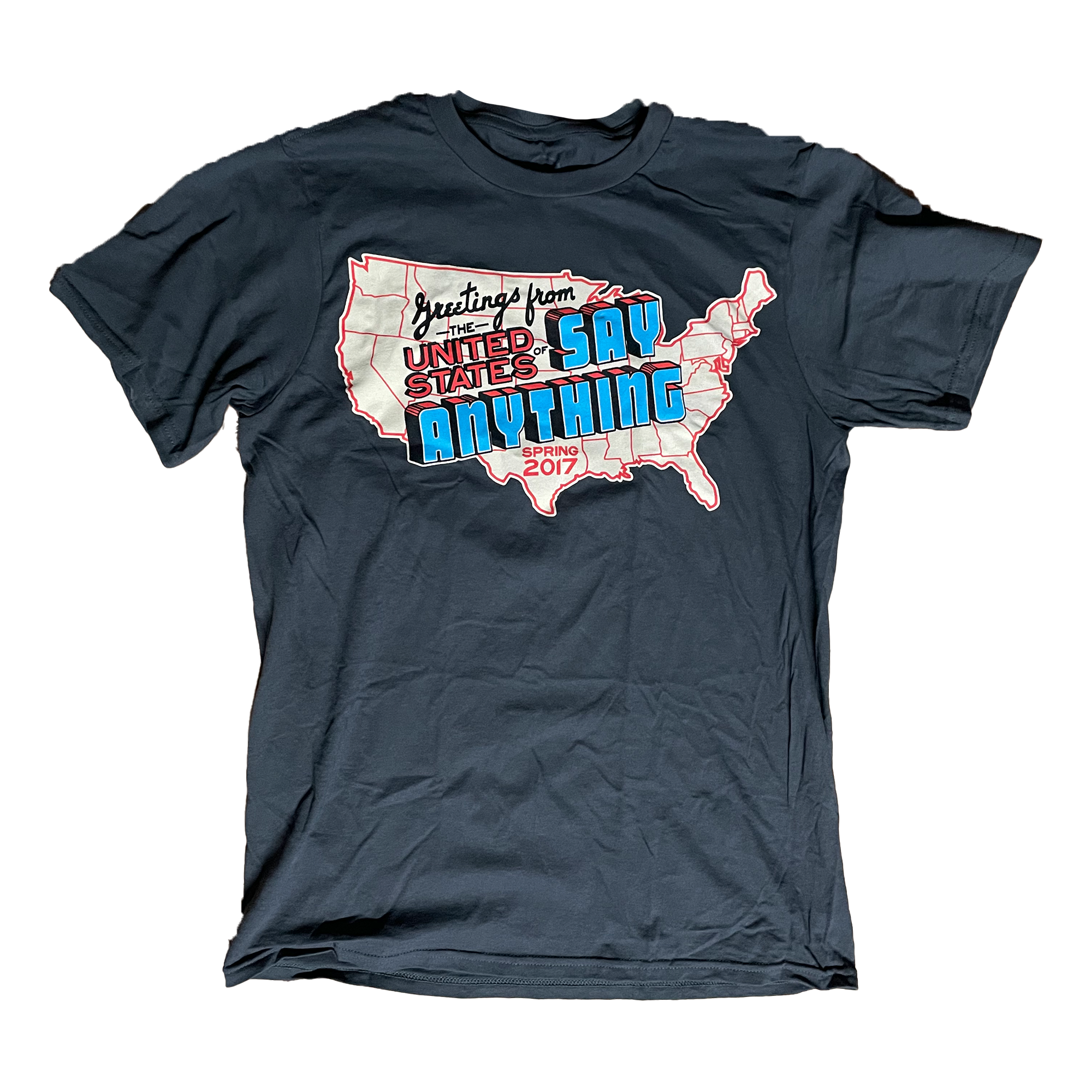 Say Anything - Greetings From.. Tour 2017 Shirt