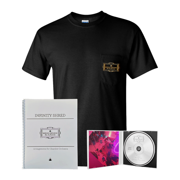 Infinity Shred - Shred Offline T-Shirt, Scorebook & CD Bundle