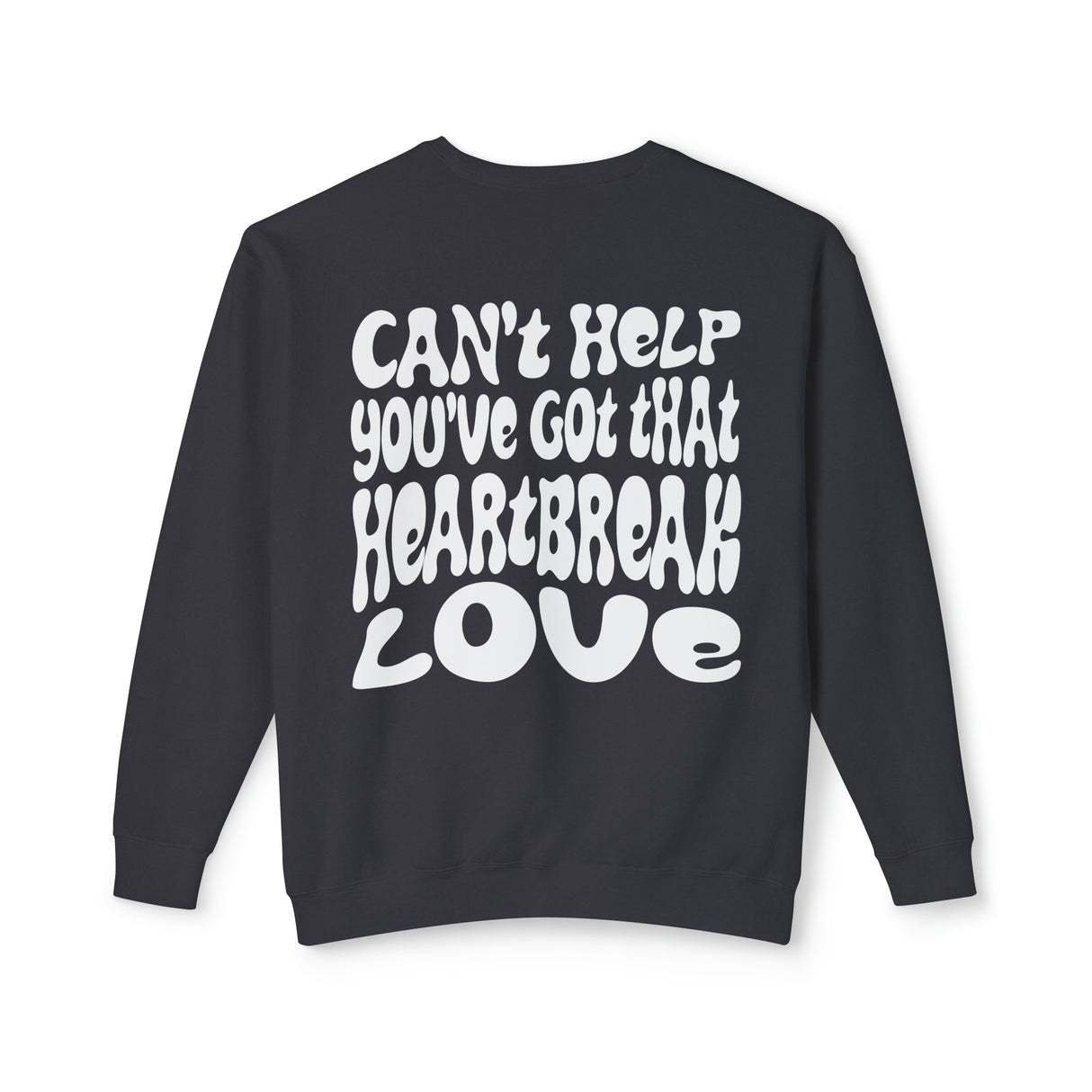 Dalton Mauldin - Heartbreak Love Crewneck (White Print)