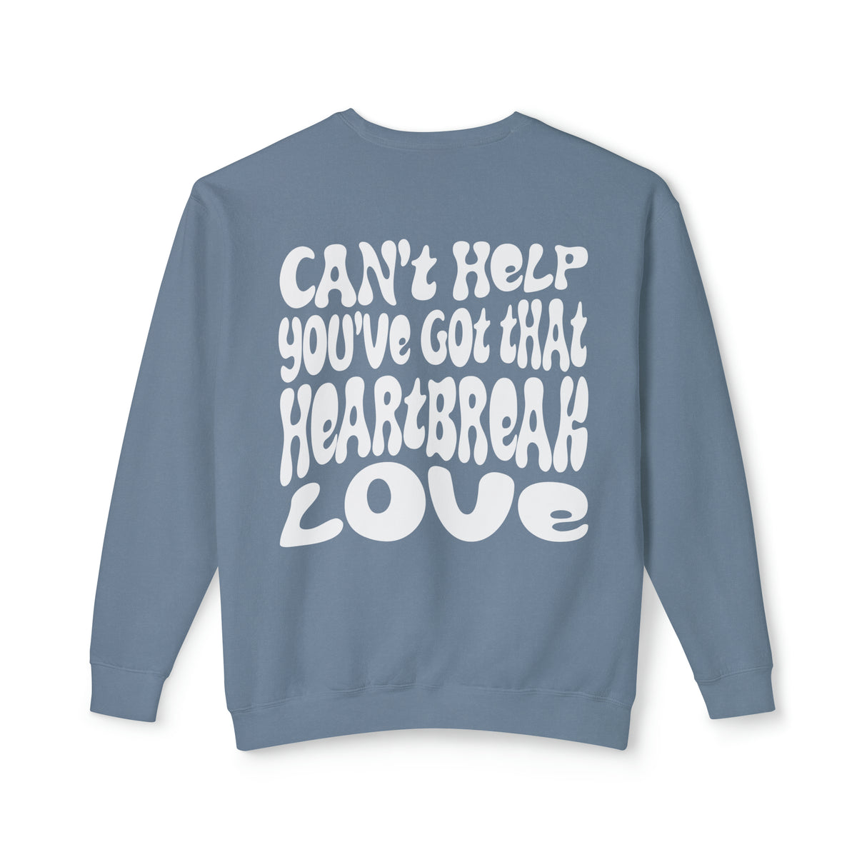 Dalton Mauldin - Heartbreak Love Crewneck (White Print)