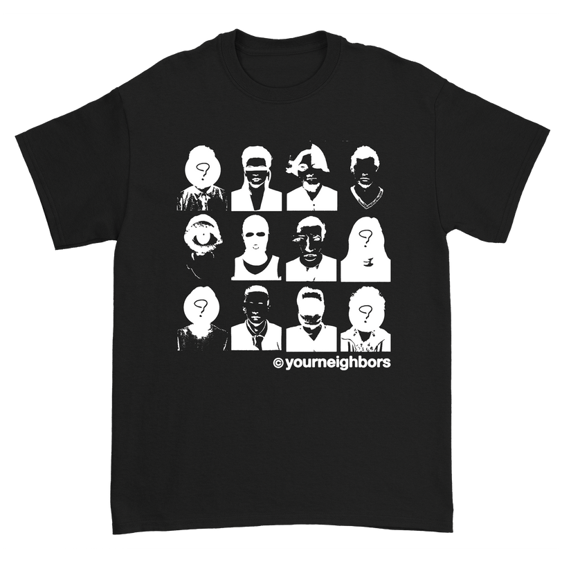 Your Neighbors - 12Face T-Shirt (Black)