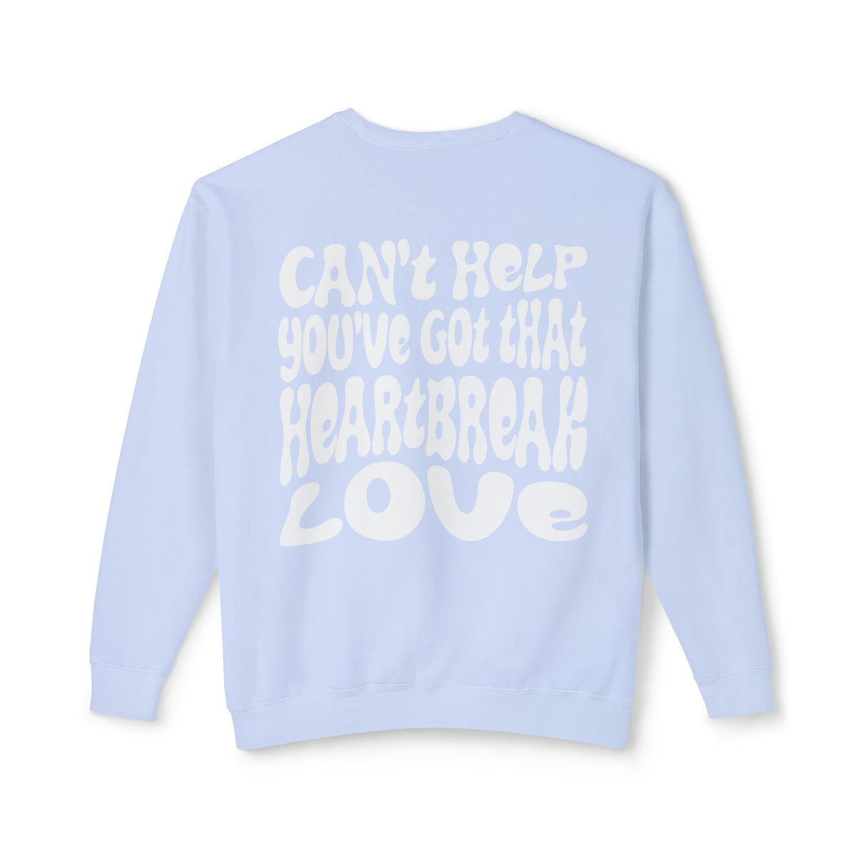 Dalton Mauldin - Heartbreak Love Crewneck (White Print)