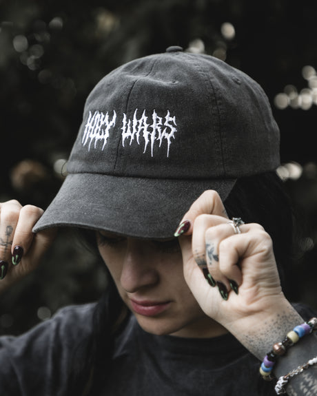 Holy Wars - Faded Black Cap