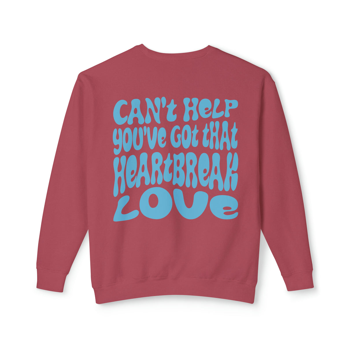 Dalton Mauldin - Heartbreak Love Crewneck (Light Blue Print)