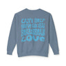 Dalton Mauldin - Heartbreak Love Crewneck (Light Blue Print)