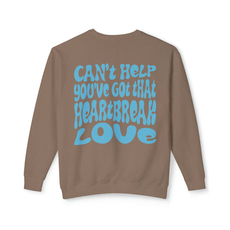 Dalton Mauldin - Heartbreak Love Crewneck (Light Blue Print)