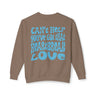 Dalton Mauldin - Heartbreak Love Crewneck (Light Blue Print)