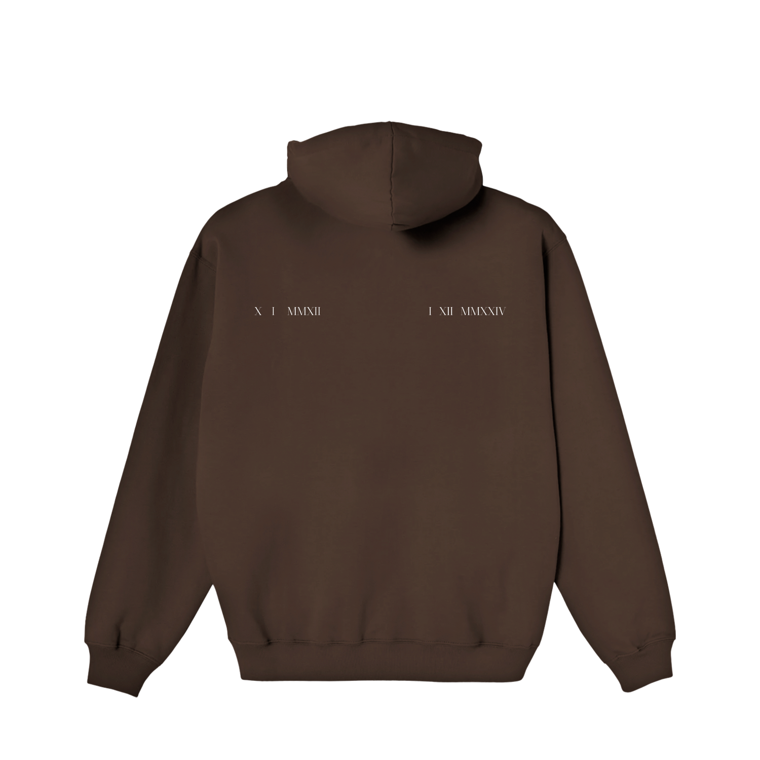 ISSUES - Numerals Brown Hoodie