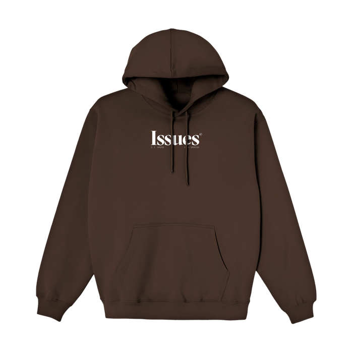 ISSUES - Numerals Brown Hoodie