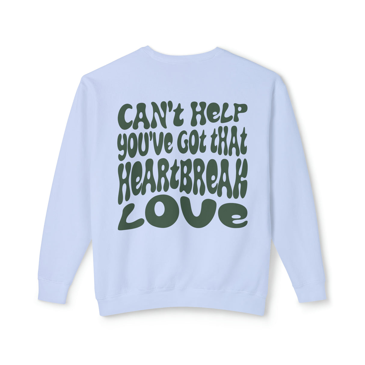 Dalton Mauldin - Heartbreak Love Crewneck (Green Print)