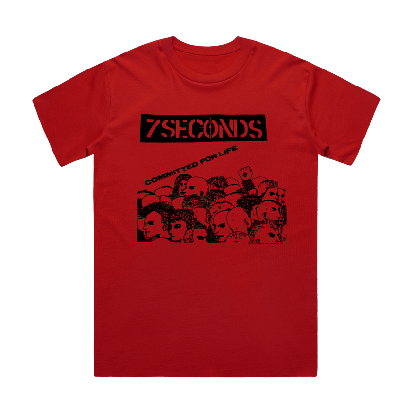 7 Seconds - Committed For Life T-Shirt