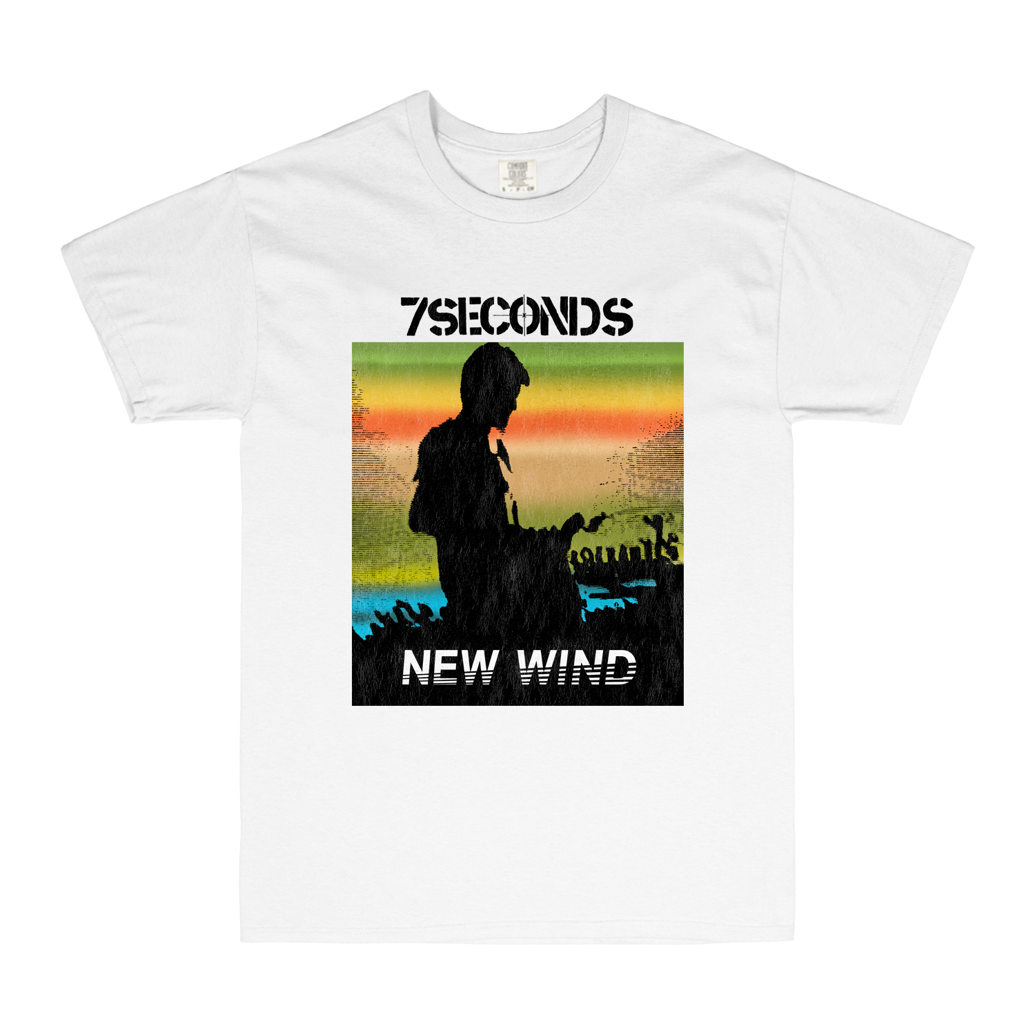 7 Seconds - New Wind Silhouette T-Shirt (White) (Pre-Order)