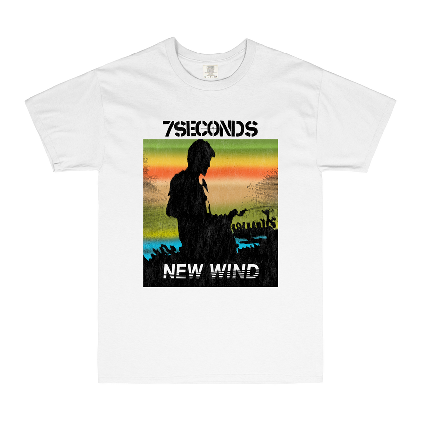 7 Seconds - New Wind Silhouette T-Shirt (White) (Pre-Order)