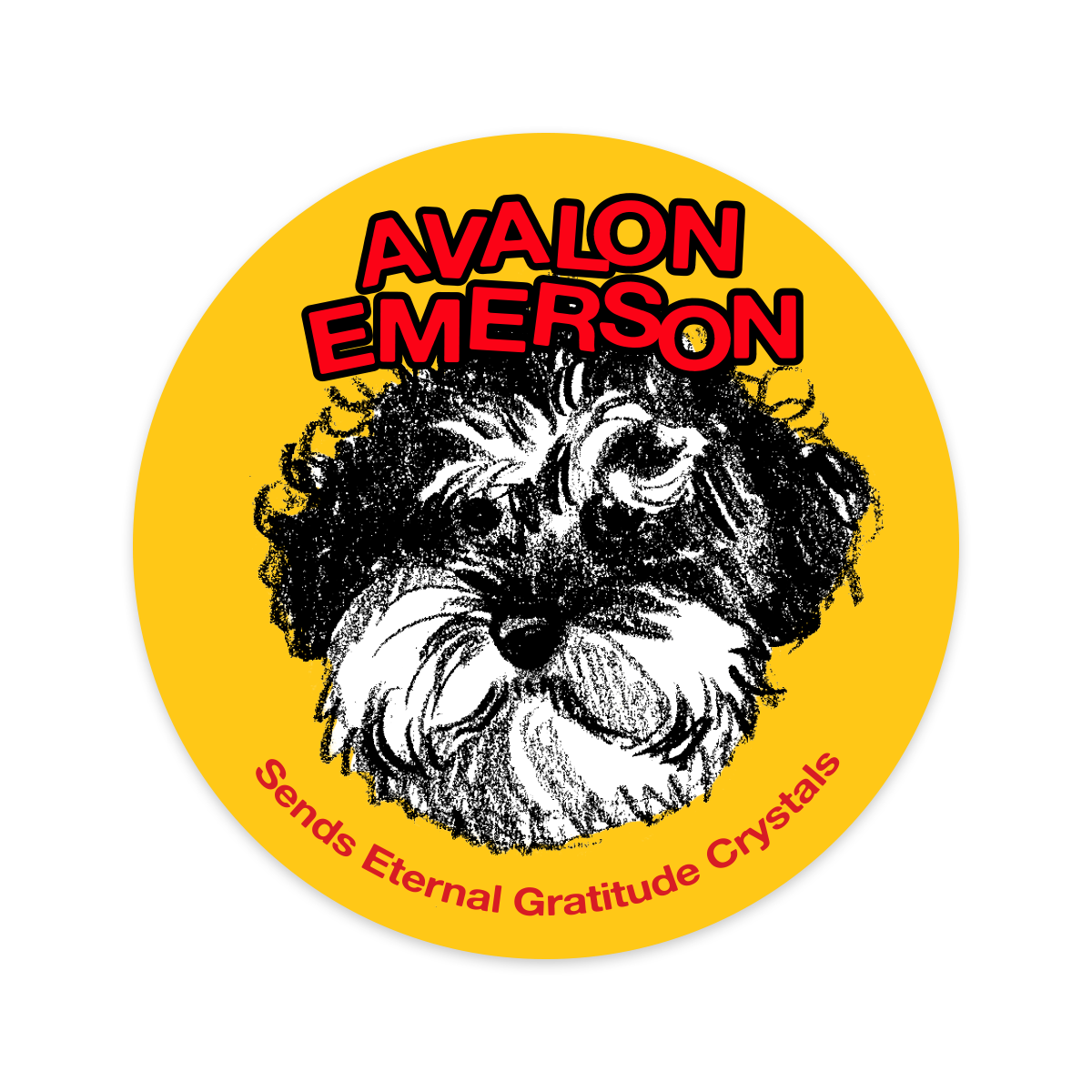 Avalon Emerson - Elmo Sticker