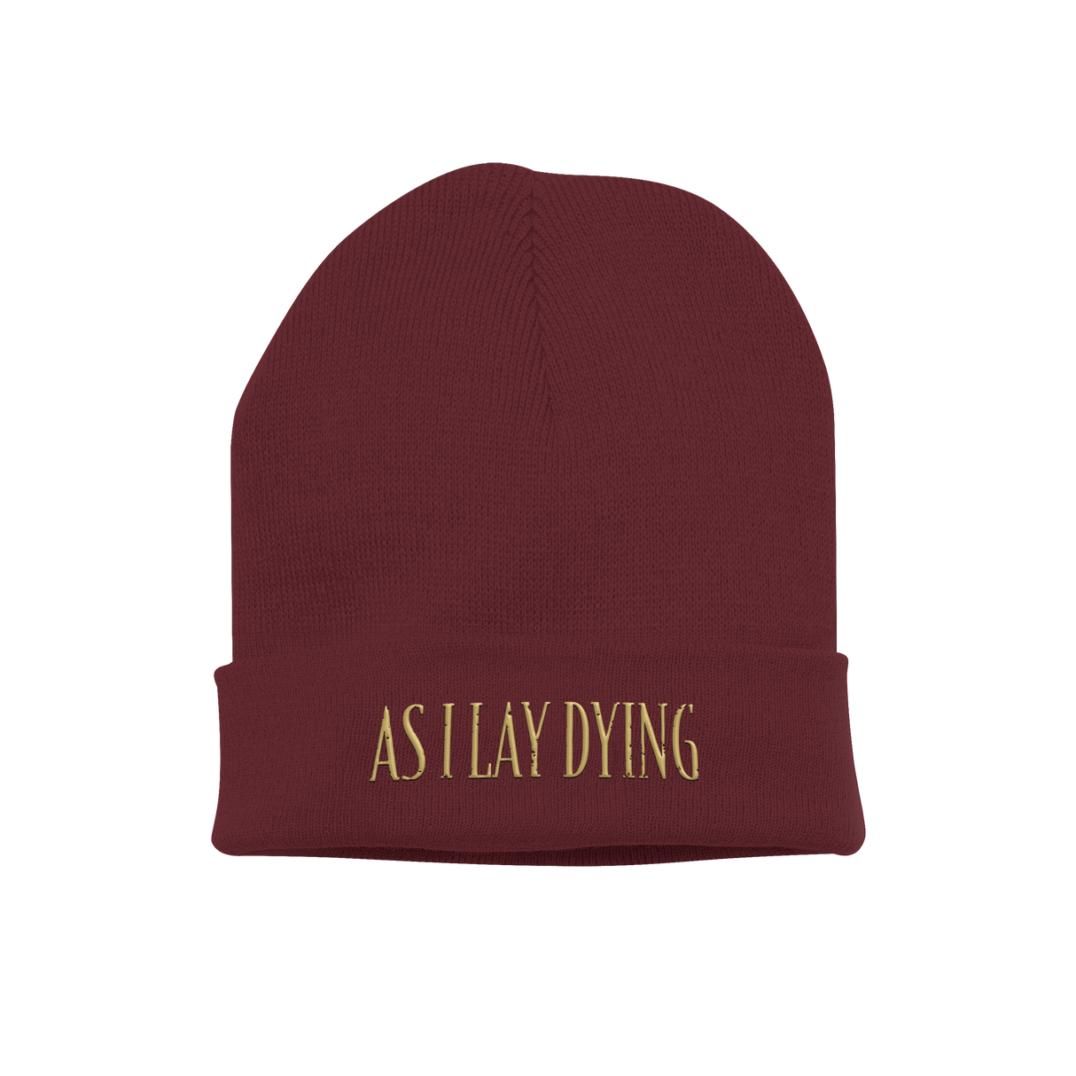 As I Lay Dying - Logo Beanie - Maroon