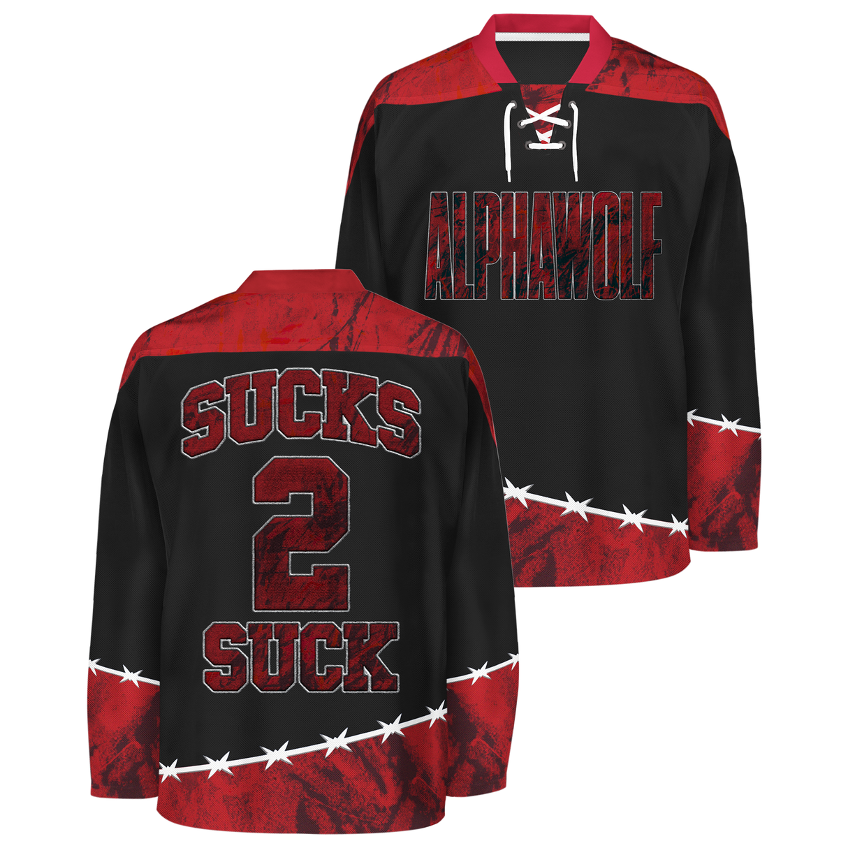 Alpha Wolf - "Suck 2 Suck" Jersey (Pre-Order)