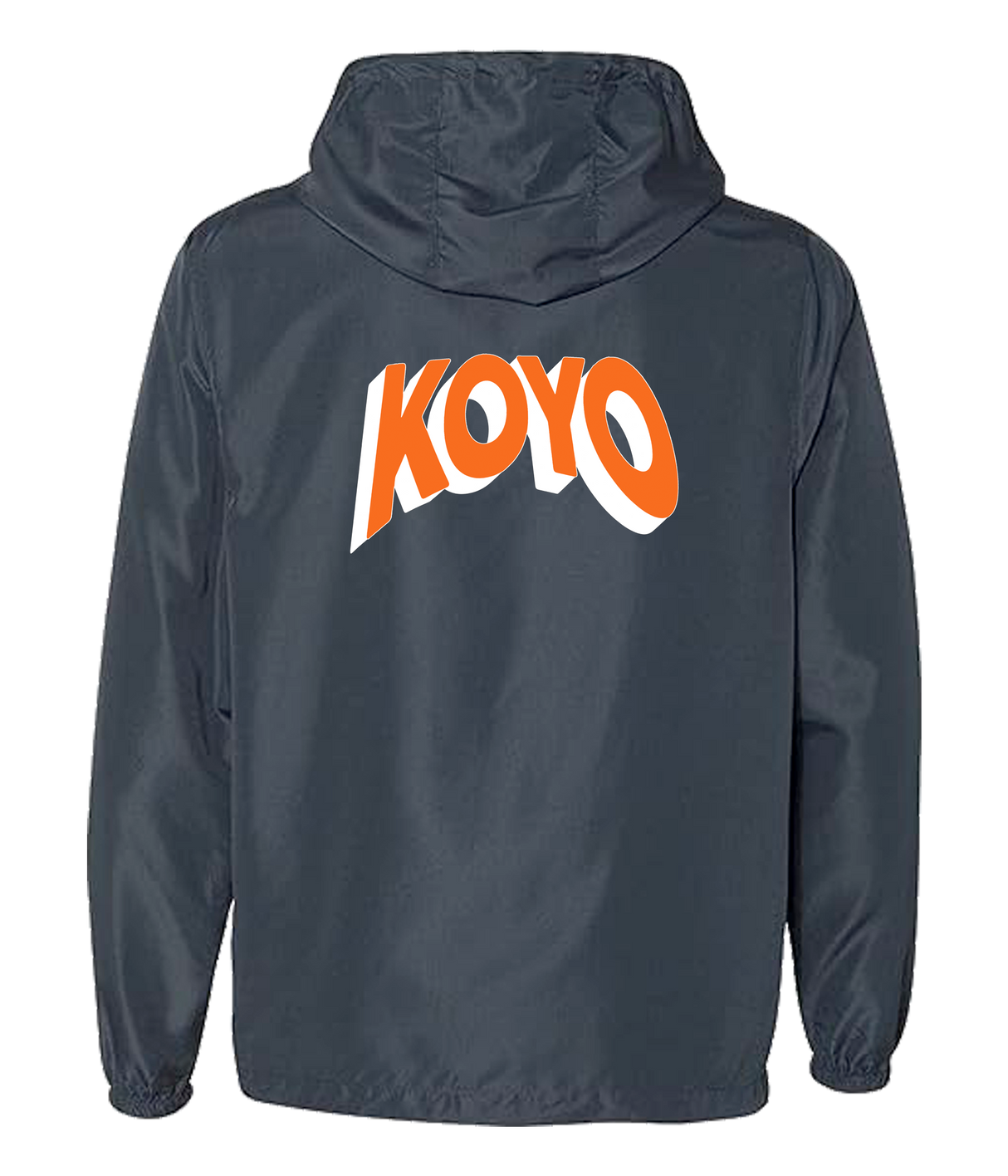 Koyo - Bubble logo Navy Windbreaker