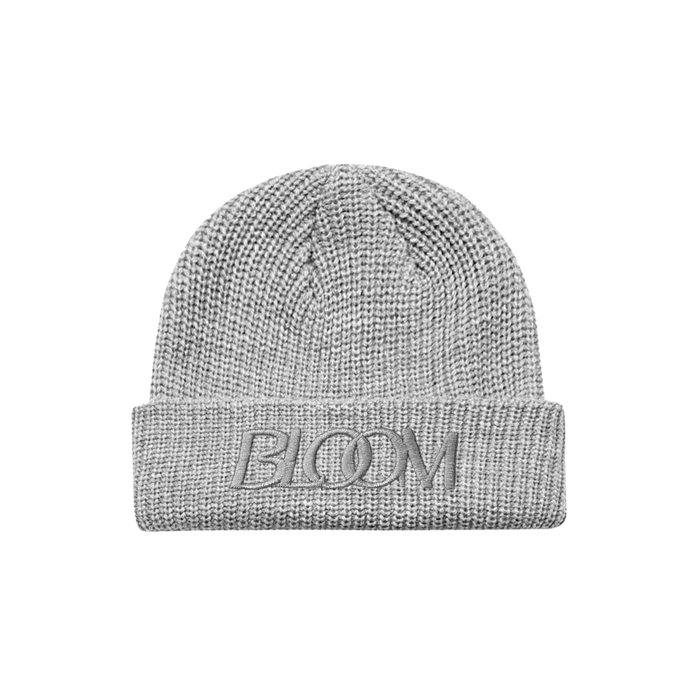 Bloom - Logo Silver Beanie