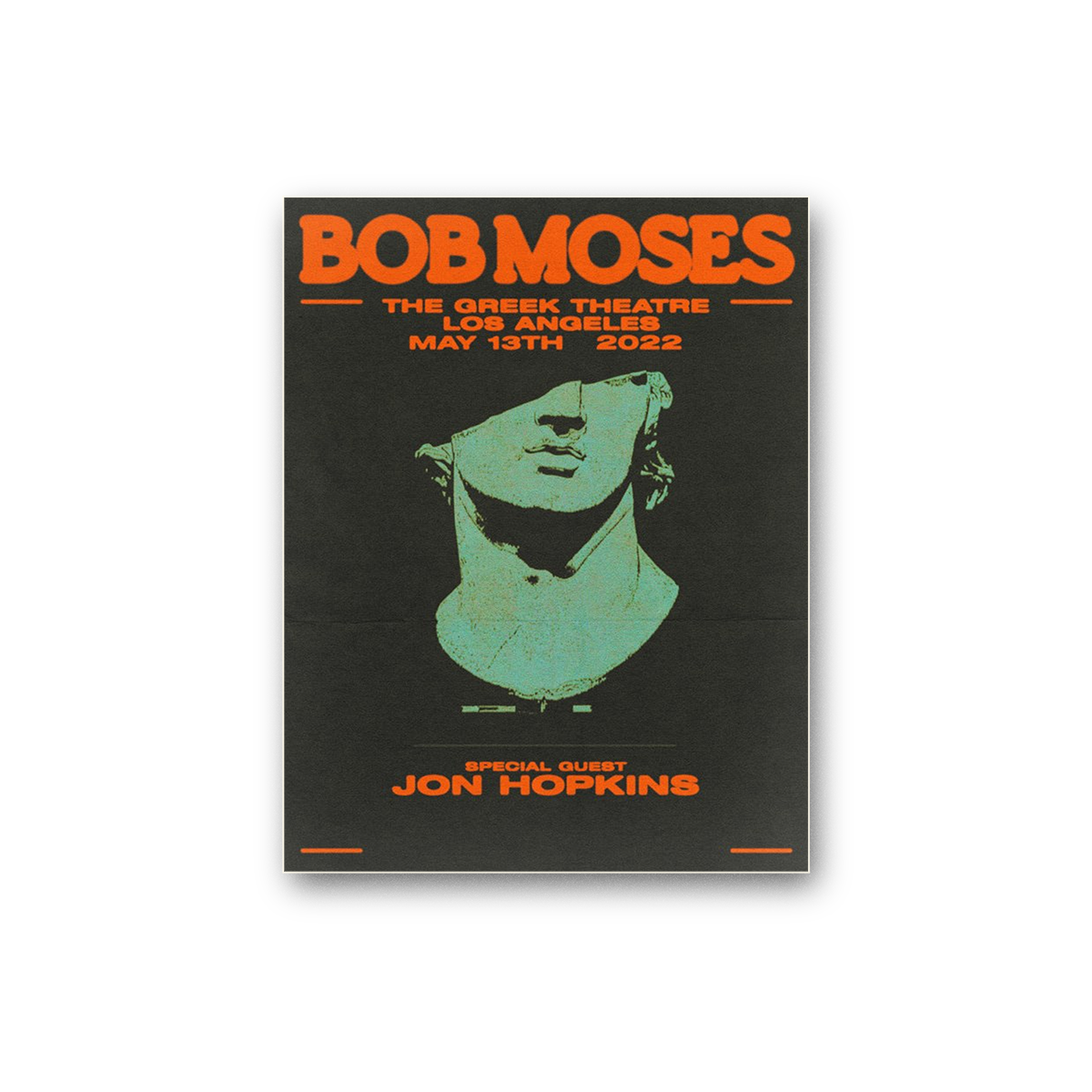 Bob Moses - BOB MOSES LIVE AT THE GREEK THEATER SHOW POSTER