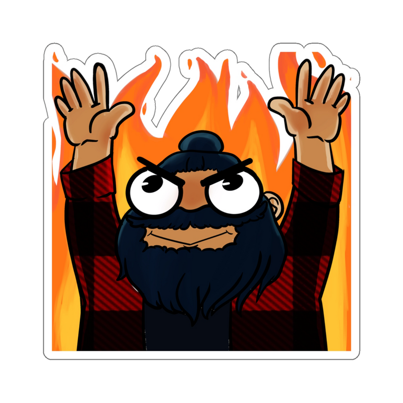 BeardPrincess - ARSON Sticker