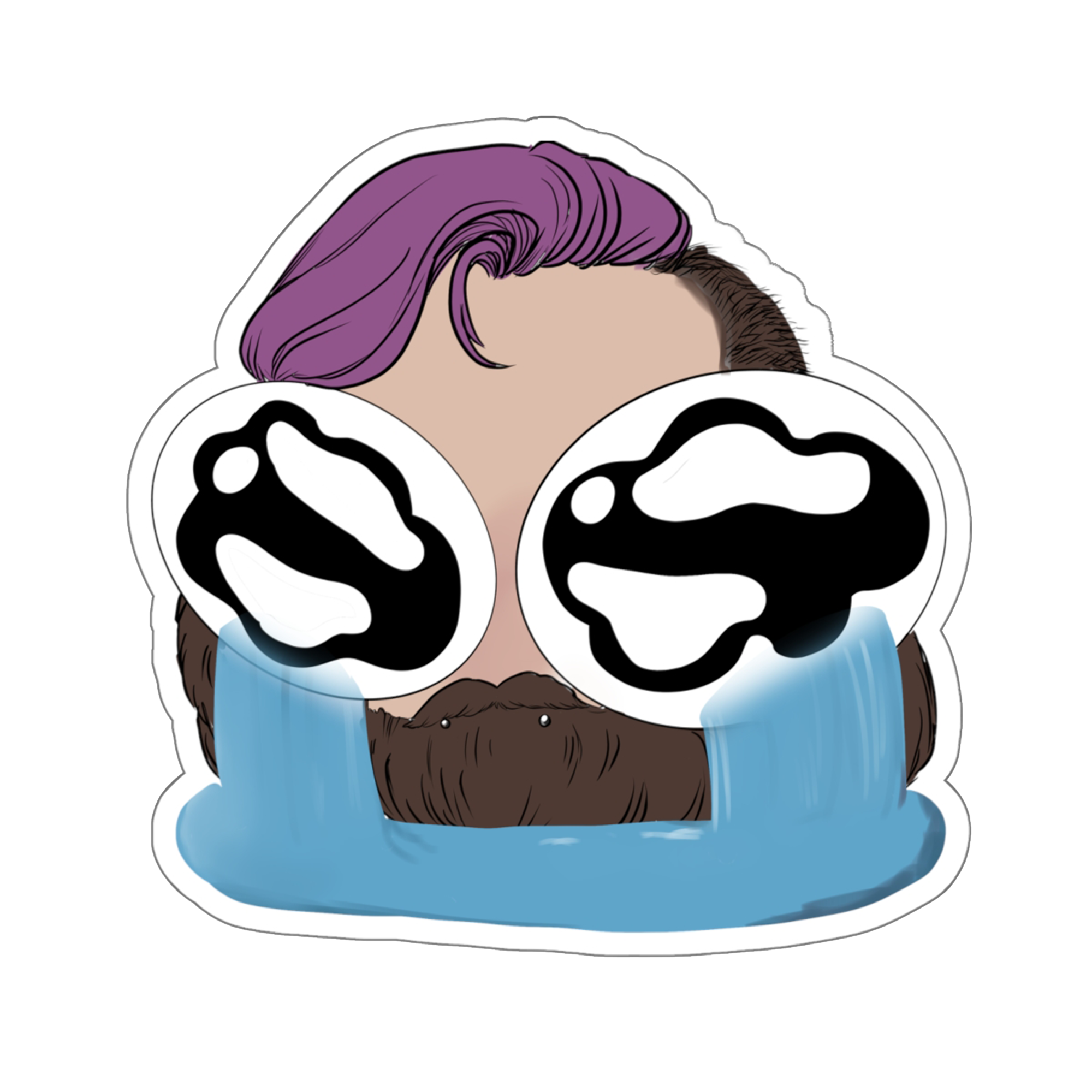 BeardPrincess - Weepy Beepy Sticker