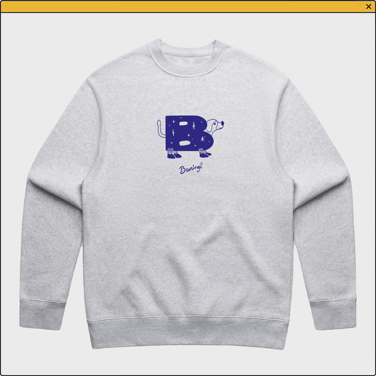 Bearings - DOG CREWNECK