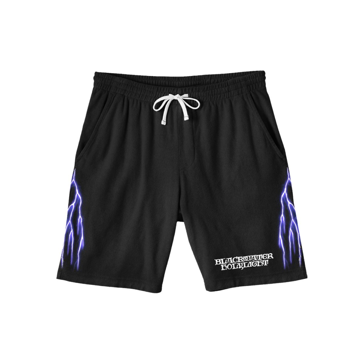 Blackwater Holylight - Lightning Black Sweatshorts