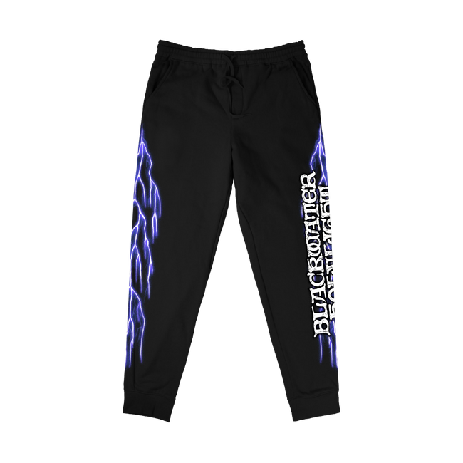 Blackwater Holylight - Lightning Black Sweatpants