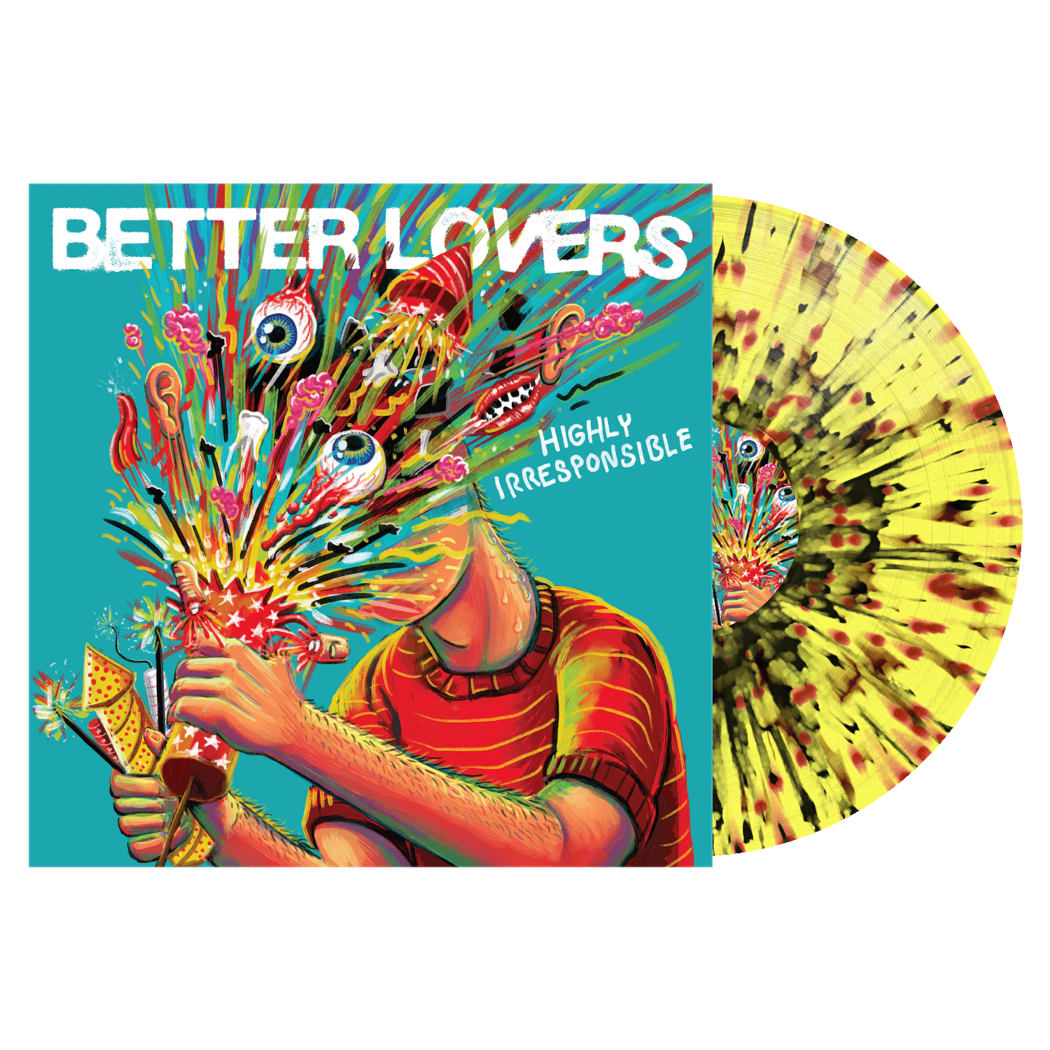 ::SOLD OUT:: Better Lovers - Highly Irresponsible Yellow Splatter Vinyl (1000 Available Worldwide) (Pre-Order) ::SOLD OUT::