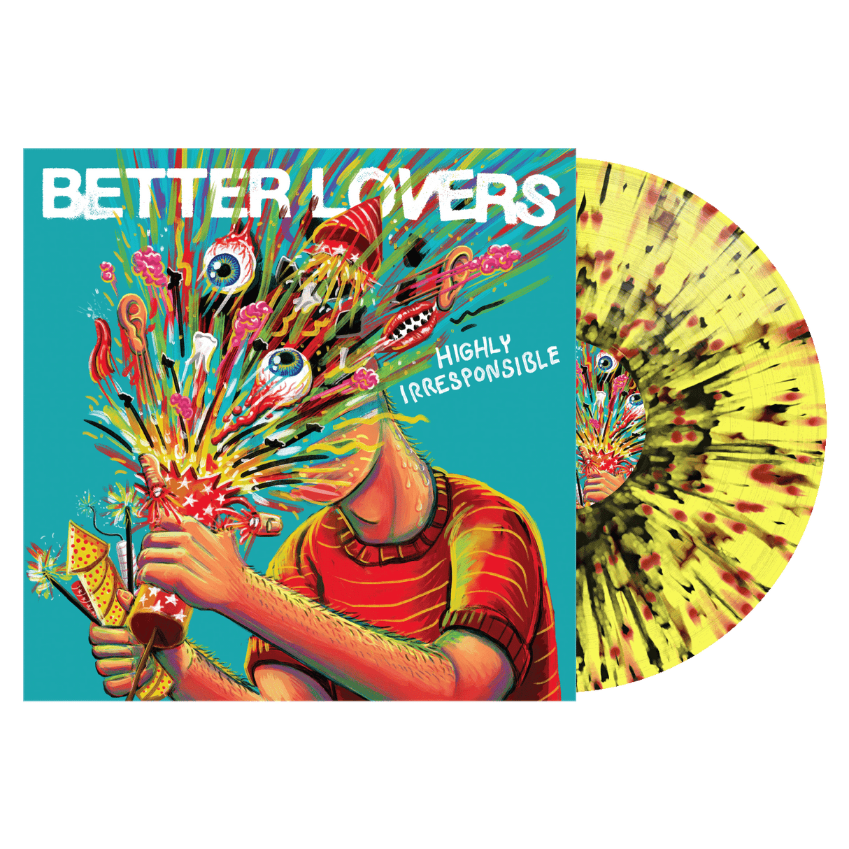 ::SOLD OUT:: Better Lovers - Highly Irresponsible Yellow Splatter Vinyl (1000 Available Worldwide) (Pre-Order) ::SOLD OUT::