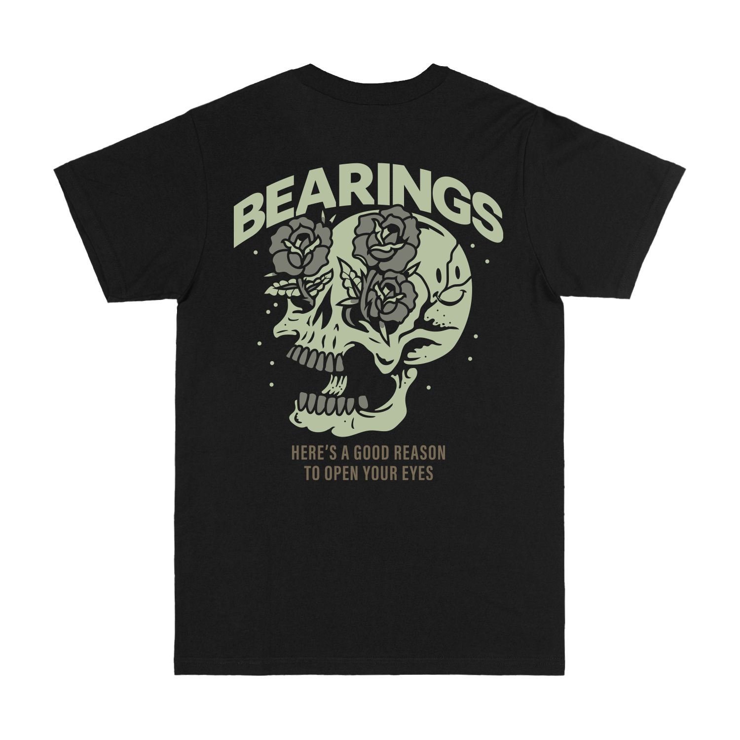 Bearings - Skull Rose Tee