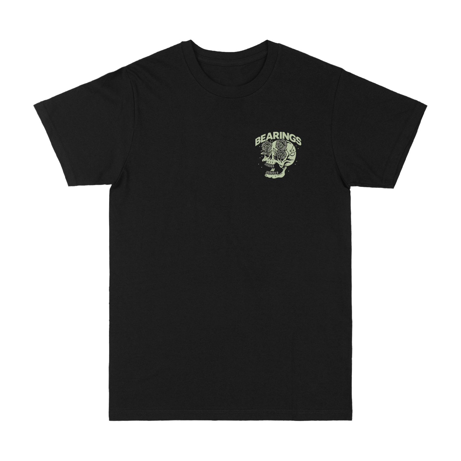 Bearings - Skull Rose Tee