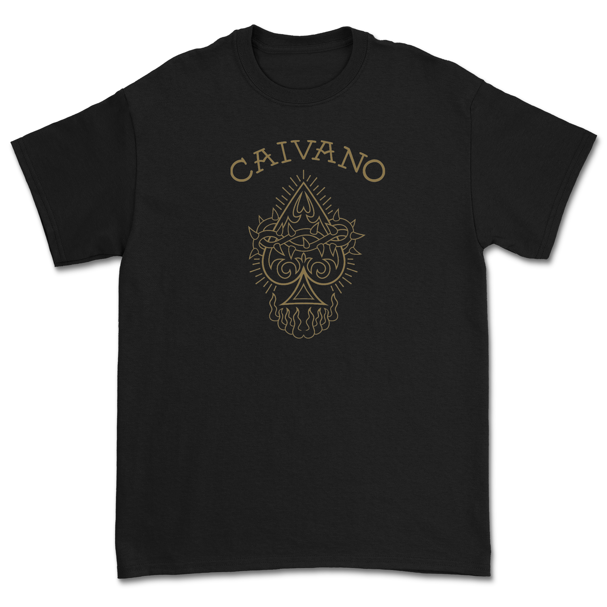 Phil Caivano - Gold Logo T-Shirt