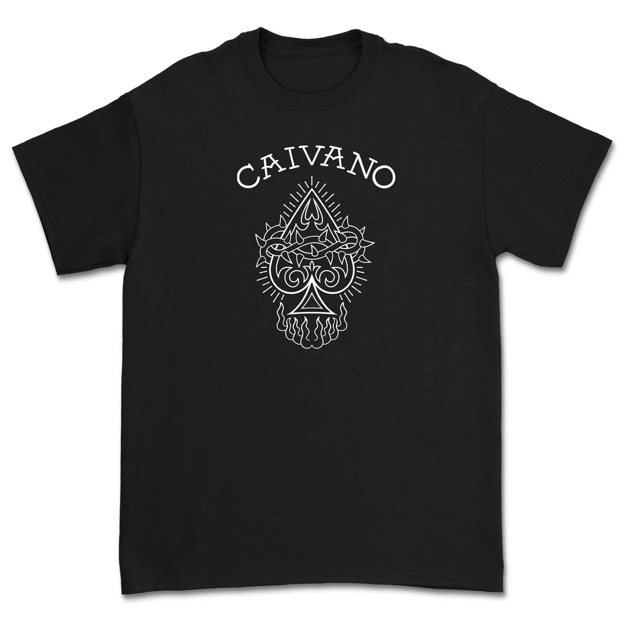 Phil Caivano - White Logo T-Shirt