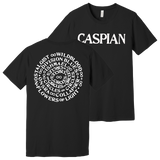 Caspian - Spiral T-Shirt - Black