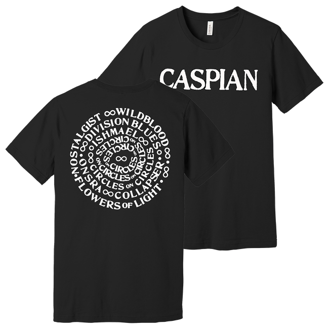 Caspian - Spiral T-Shirt - Black