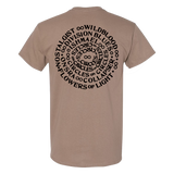 Caspian - Spiral T-Shirt - Brown