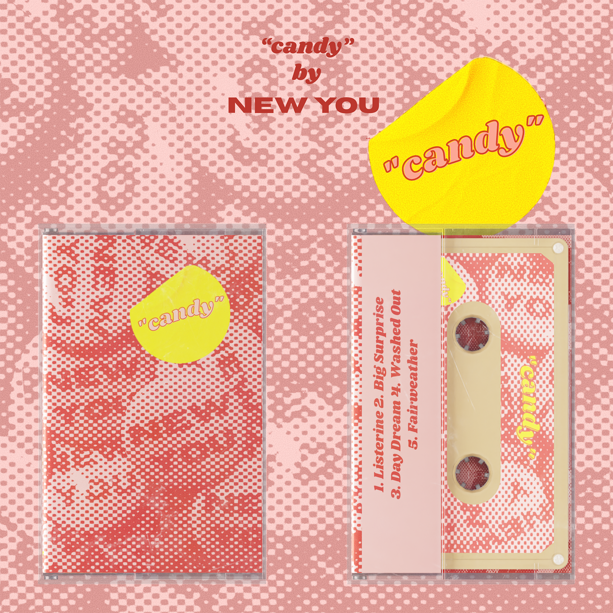 New You - "Candy" Limited Edition Very Light Peach Cassette