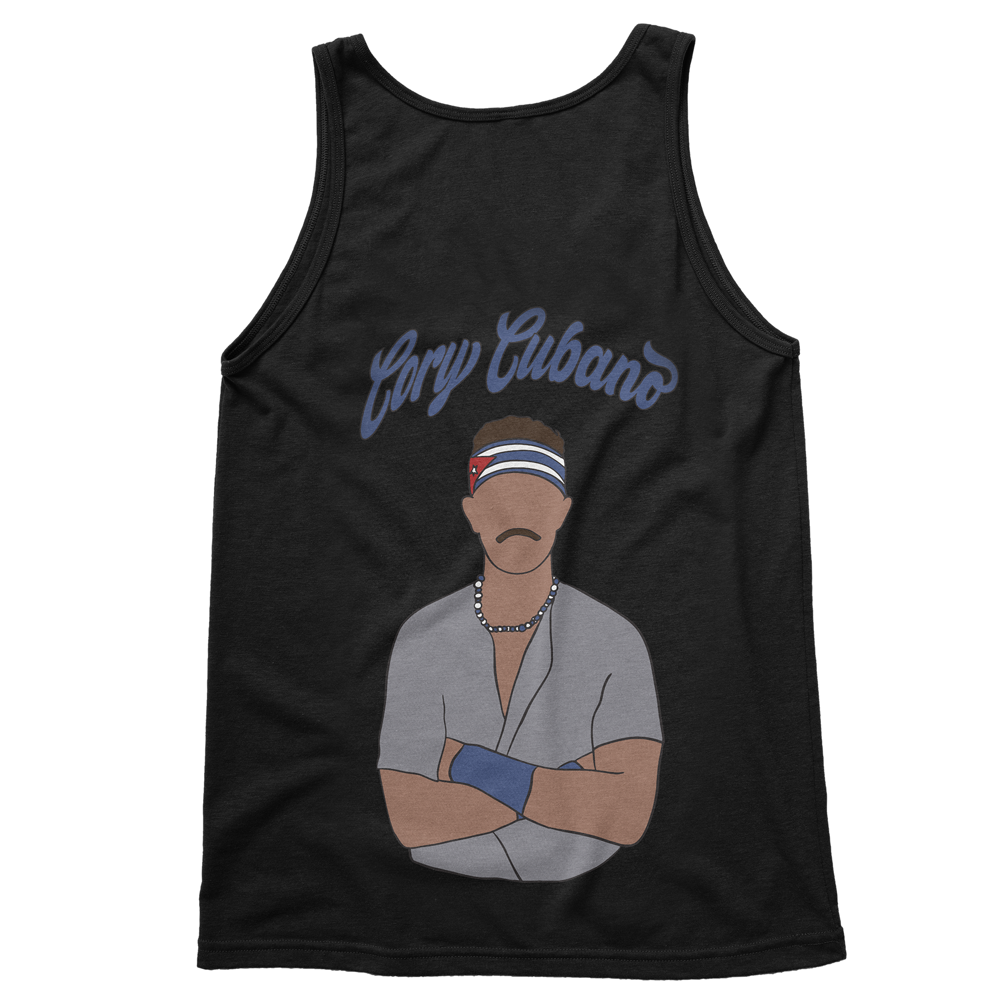 Cory Cubano Black Tank Top