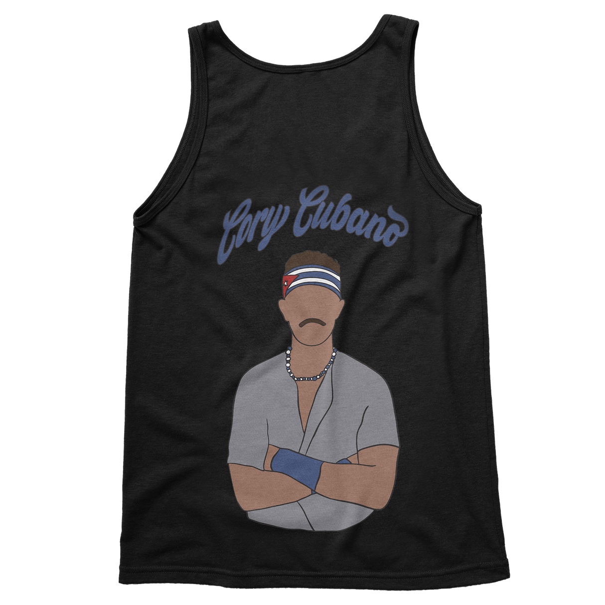 Cory Cubano Black Tank Top