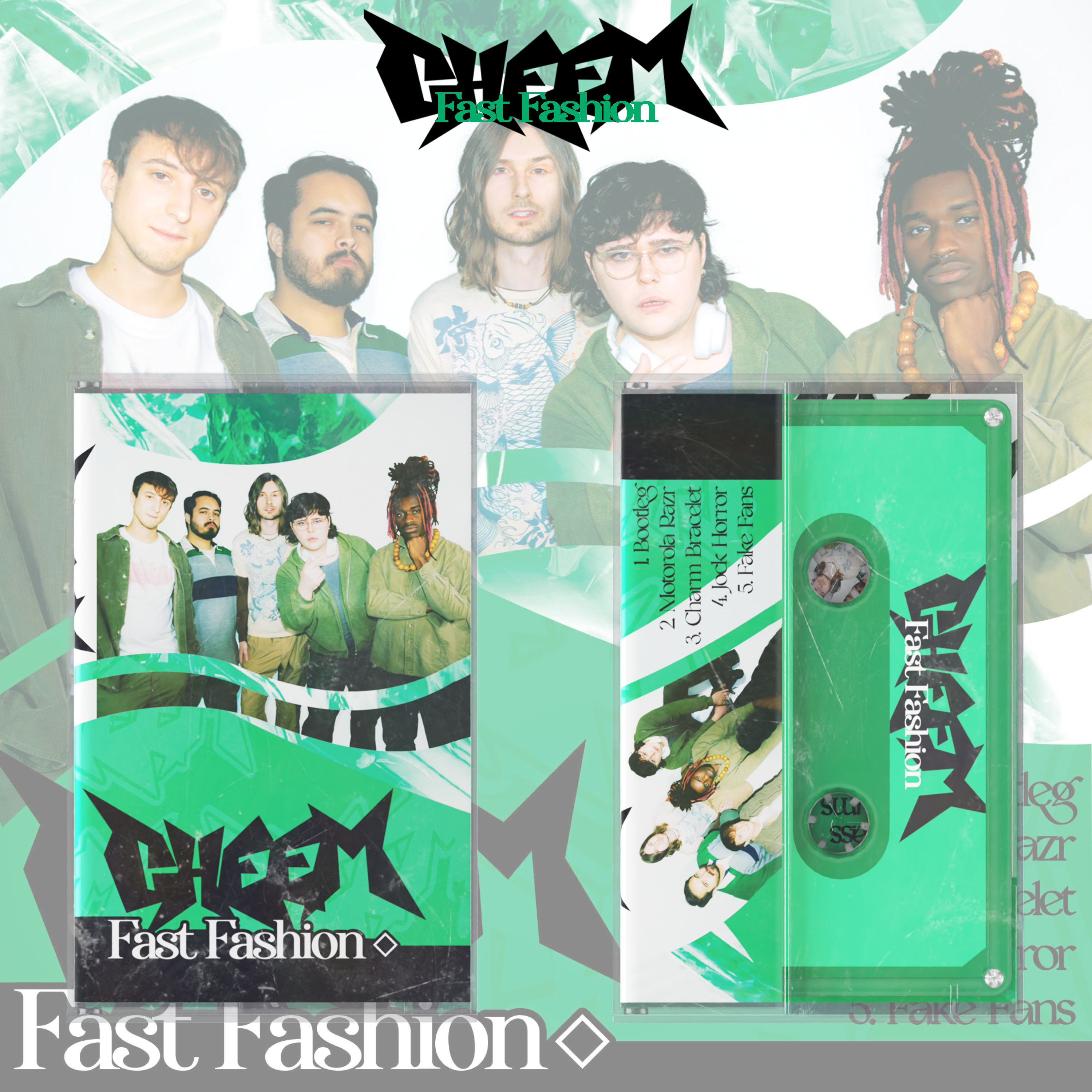 Cheem - Fast Fashion Green Cassette