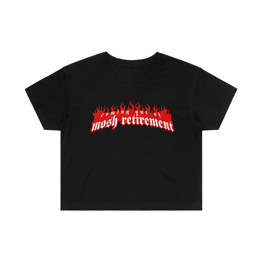 Mosh Retirement Crop Top