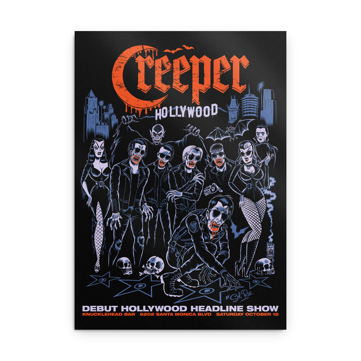 Creeper - Hollywood Poster - Signed (Pre-Order)