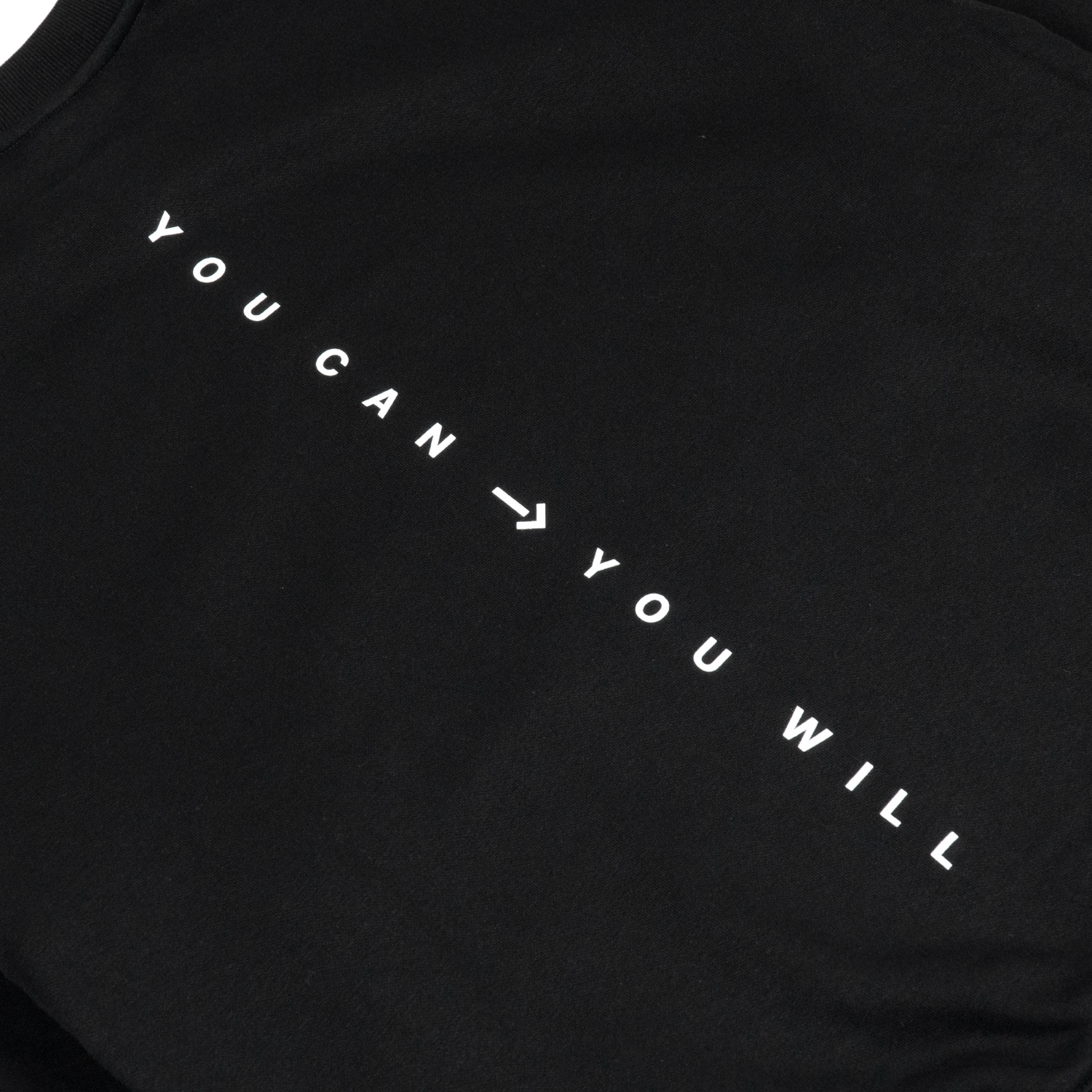 The Dream Adopters - You Can You Will Crewneck (Black)