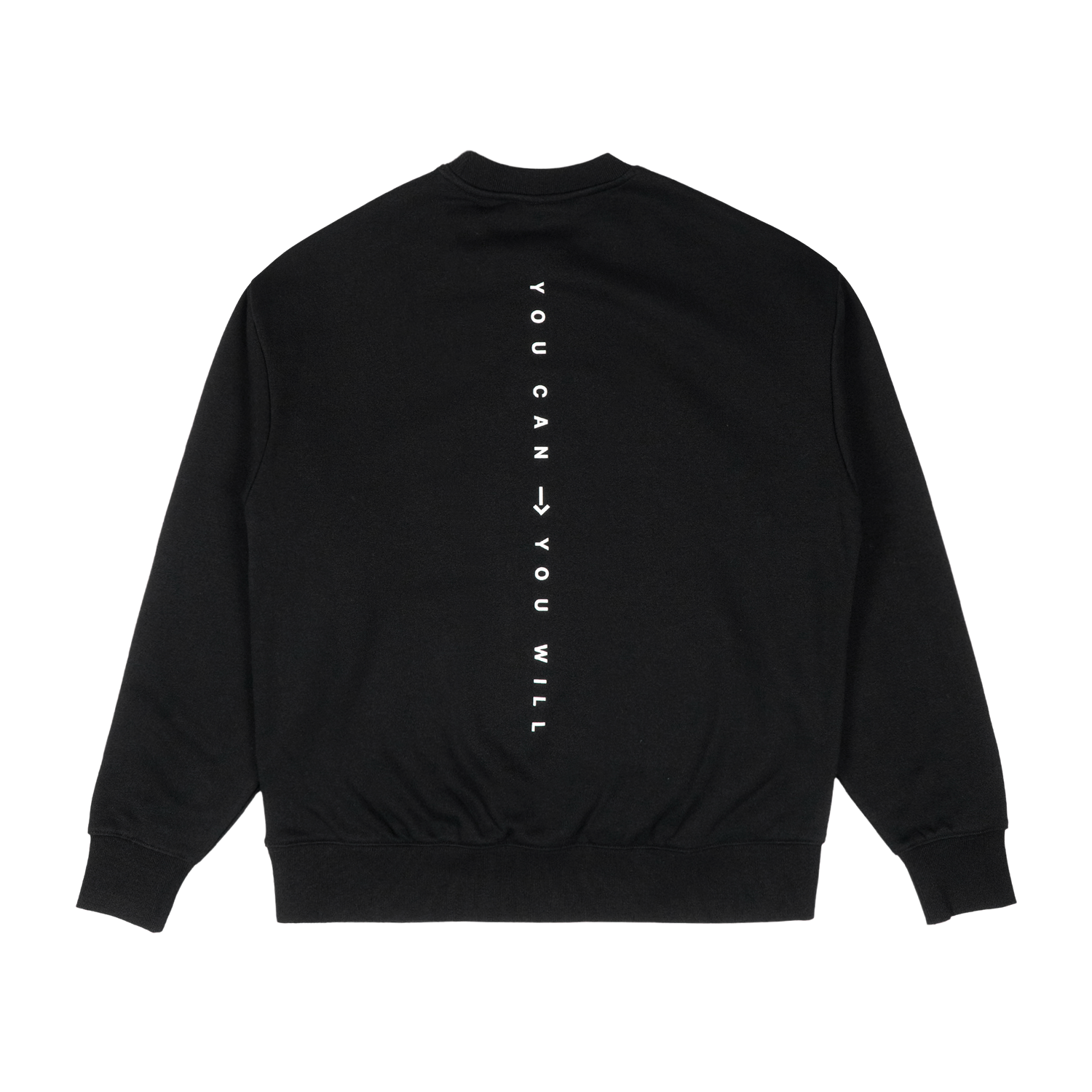 The Dream Adopters - You Can You Will Crewneck (Black)