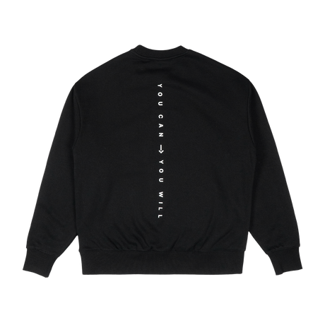 The Dream Adopters - You Can You Will Crewneck (Black)