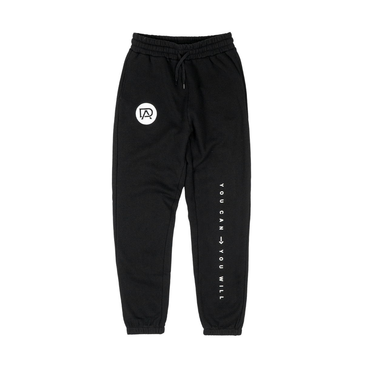 The Dream Adopters - You Can You Will Sweatpants (Black)