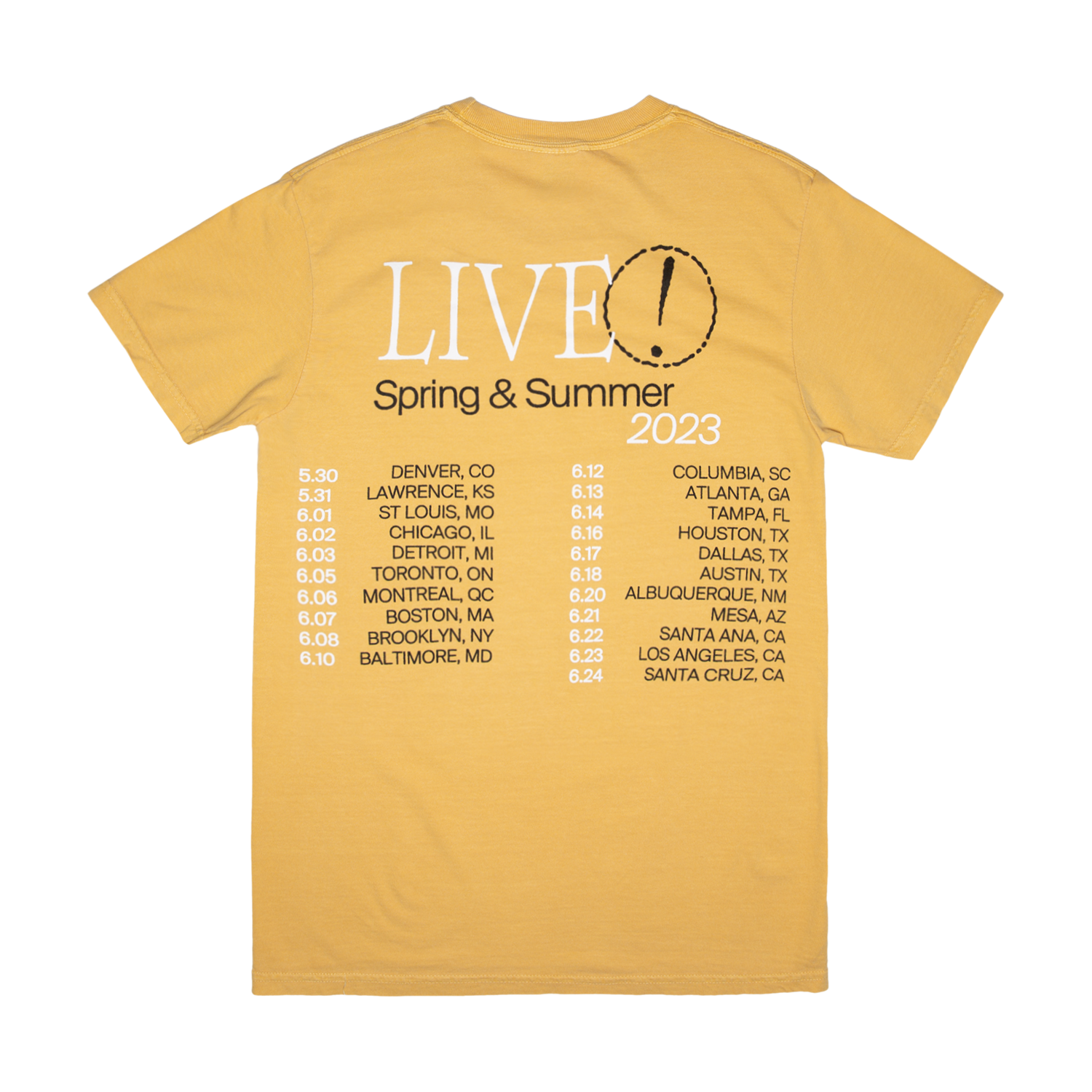 Drug Church - Spring 2023 Tour Tee